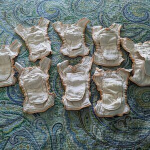 Cloth-eez Workhorse Organic Cloth Diapers, Qty 8